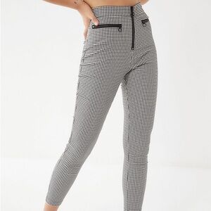 UO Black & White Checkered Pants